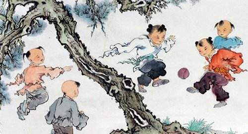 足球在中国古代的名字是蹴鞠,古代足球蹴鞠起源