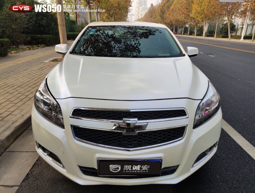 15款迈锐宝贴膜白变蓝,迈锐宝贴白变蓝改色贴膜多少钱