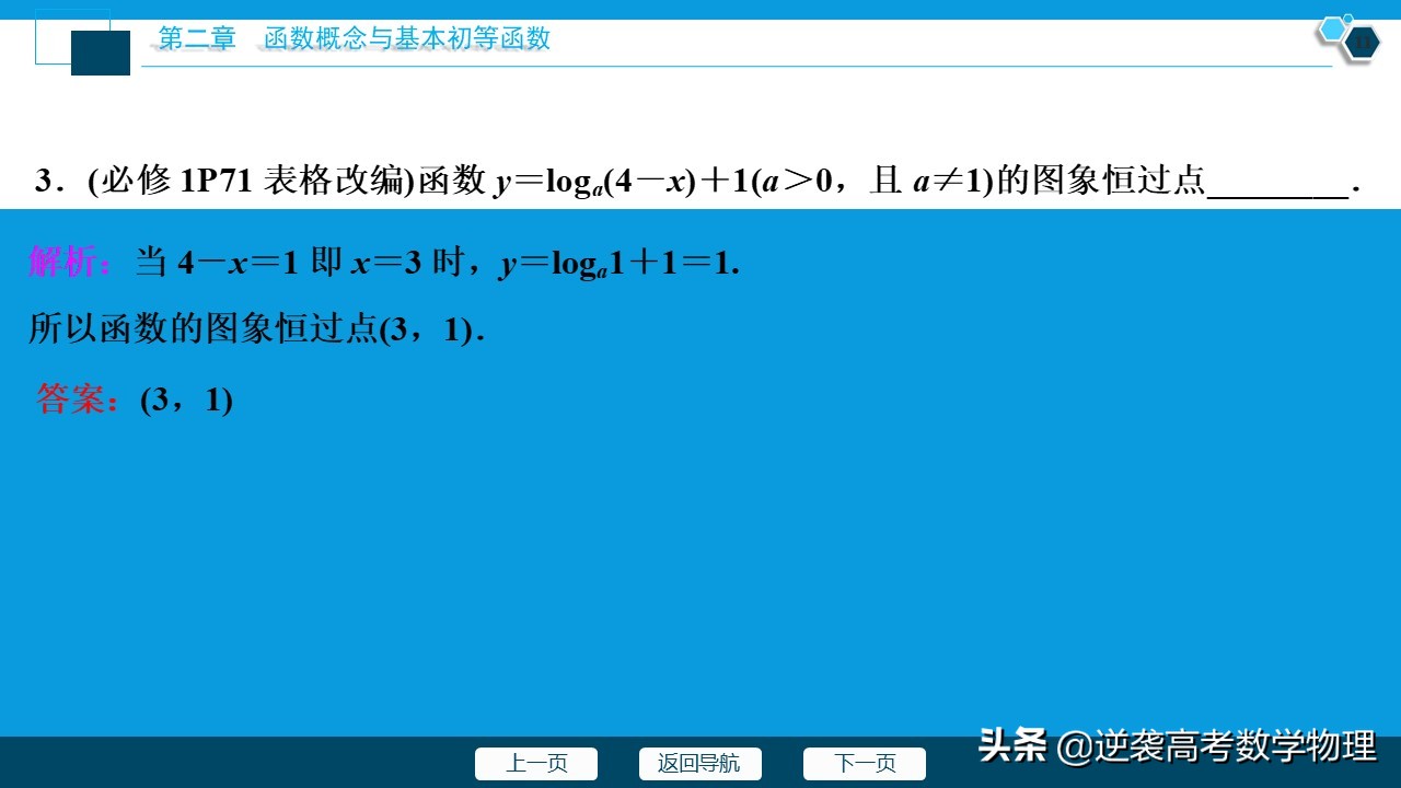 高中数学对数函数知识总结,高中数学对数函数知识点总结大全
