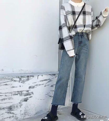 现在很火的裤子穿上立马显瘦10斤,选对裤子提升气质