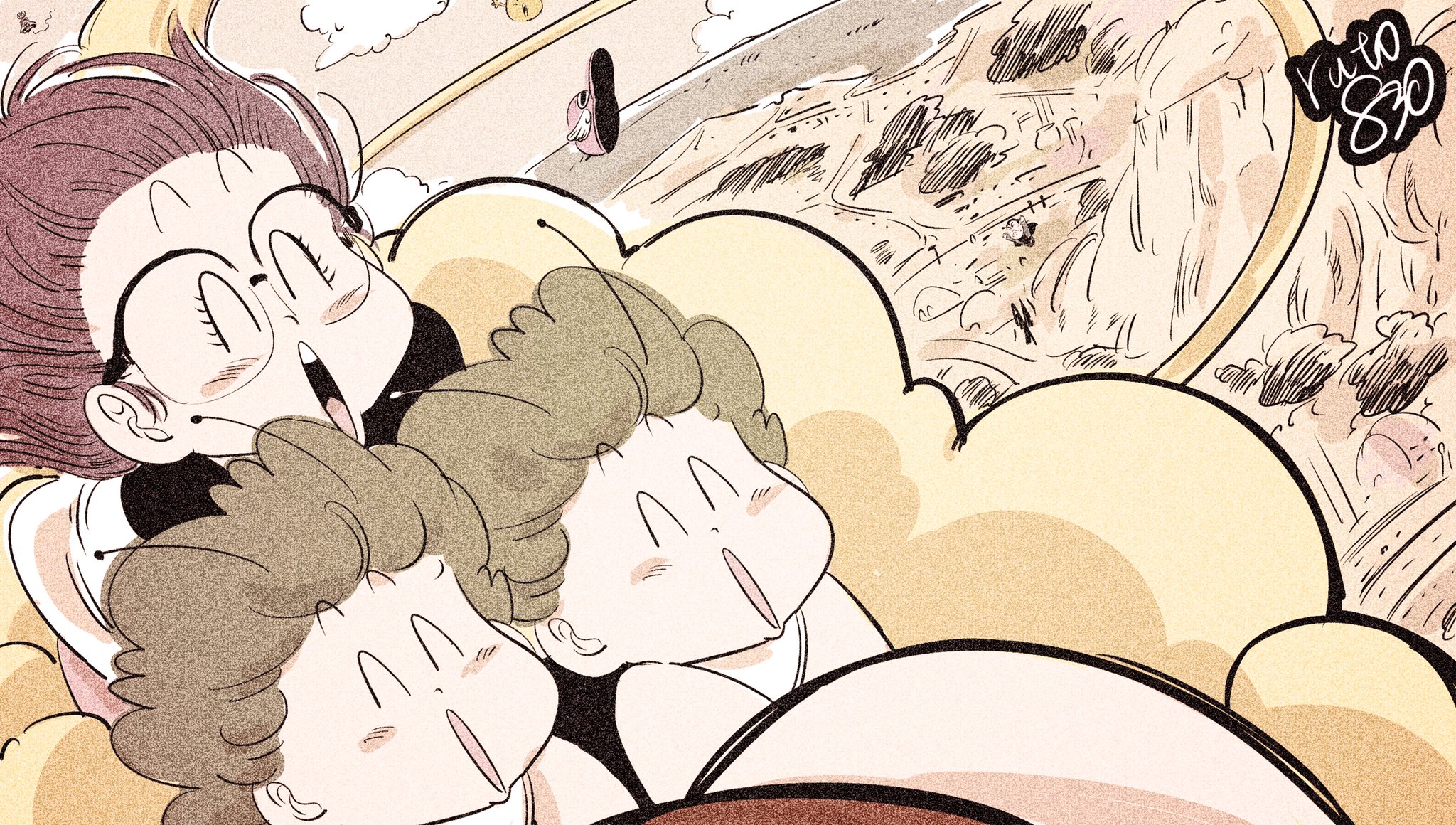 龙珠画风变化图片,龙珠画风对比变化