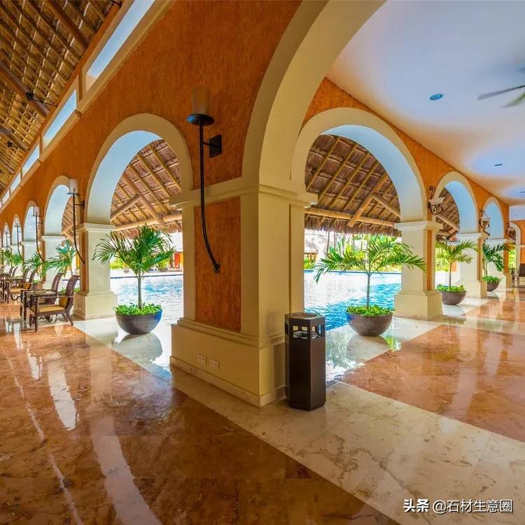 最好看的红色大理石,红色大理石楼梯效果图