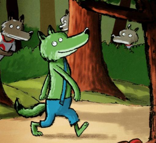 小绿狼绘本故事的感受,绘本故事小绿