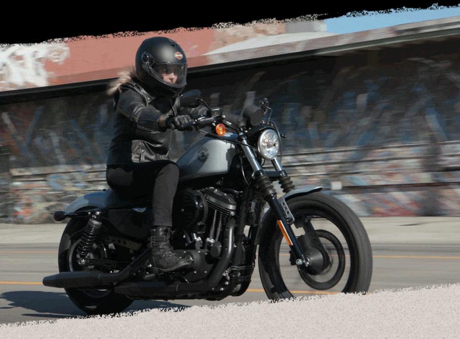 哈雷iron883,哈雷iron883硬汉新车