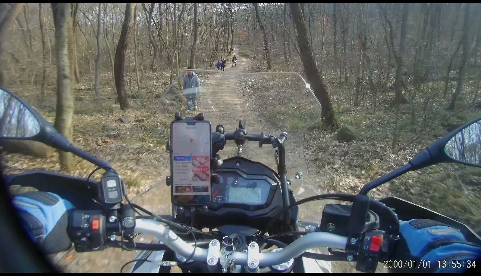 摩托周边旮旯游——探访明光法华禅庵塔