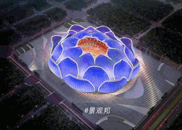 一朵“荷花”不够，再建两座！恒大公布6大世界设计大师球场方案