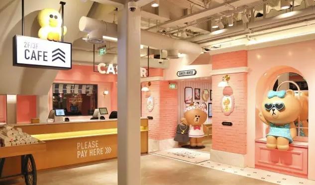 line friends在中国开的第一家店 (line friends中国有几家)