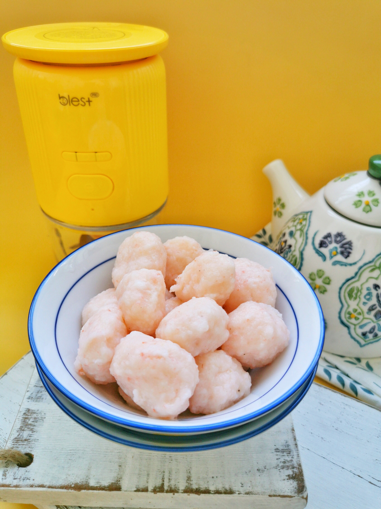 自制美味虾丸,虾丸如何做的q弹爽口