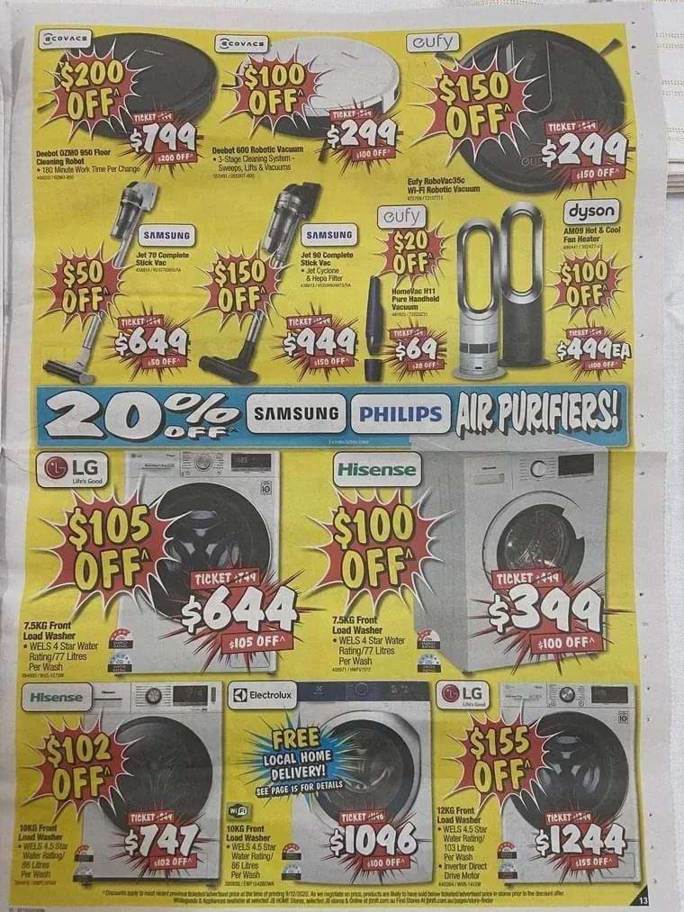澳洲BigW半价促销：智能电视、戴森、家居好物，统统打骨折