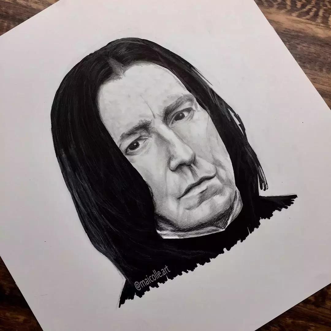 学渣购物小票画画,97年画画天才