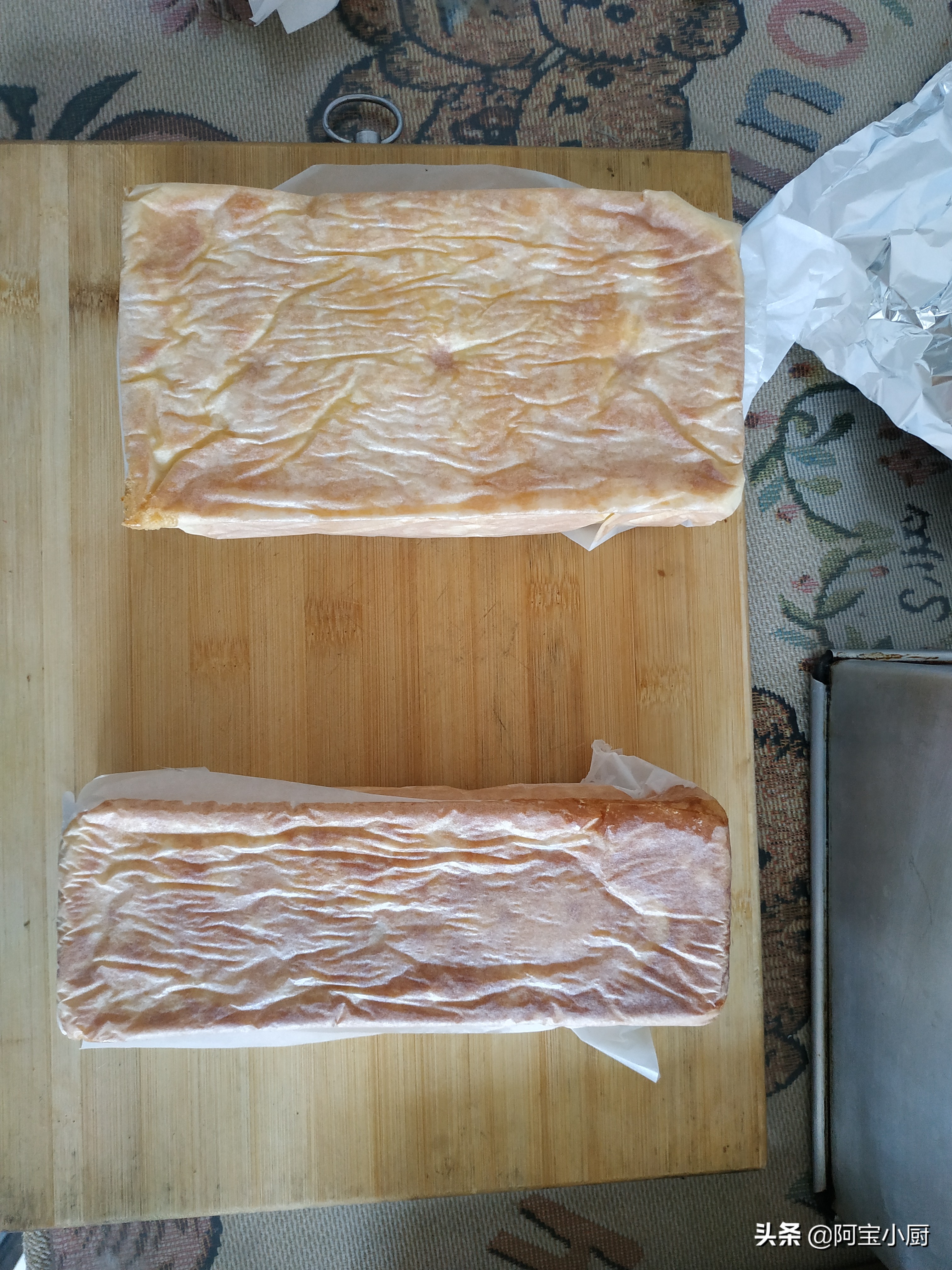 日本长崎蜂蜜蛋糕做法,清新长崎抹茶蜂蜜蛋糕