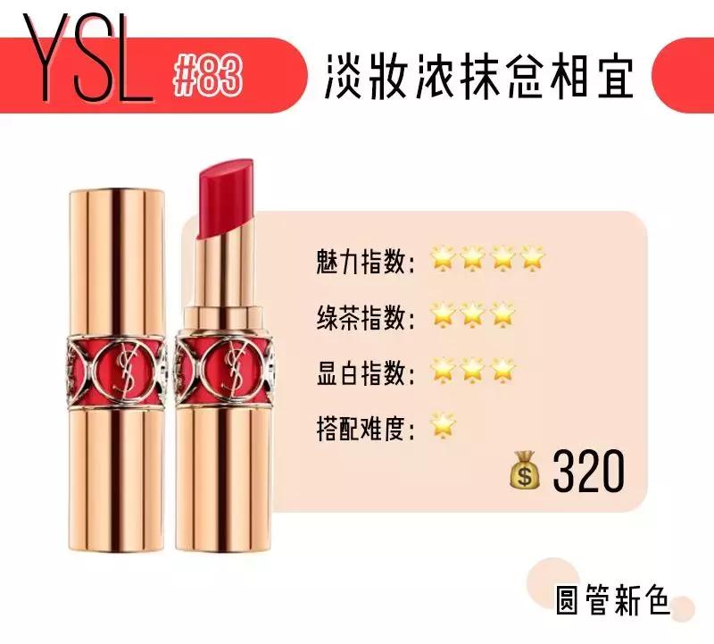 2019口红颜色流行色排行榜,2023年口红流行色排行榜