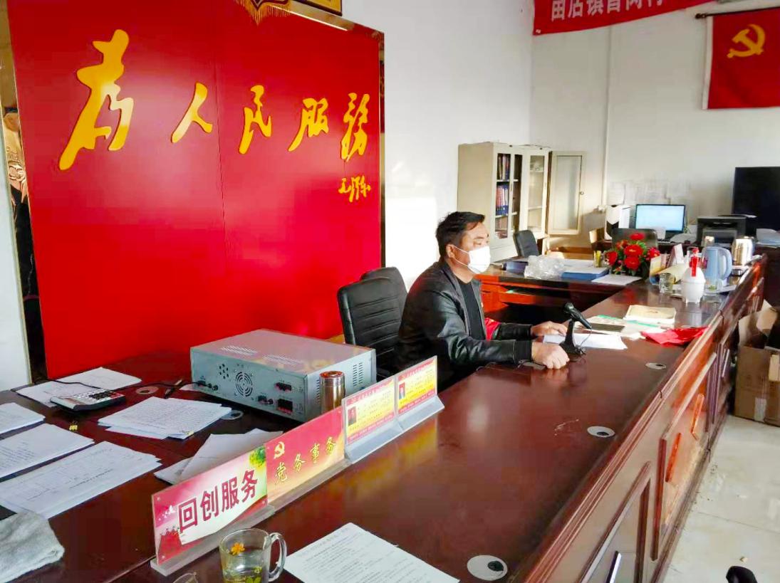 喇叭支书周克平战疫一线践初心,社旗苗店镇周克平