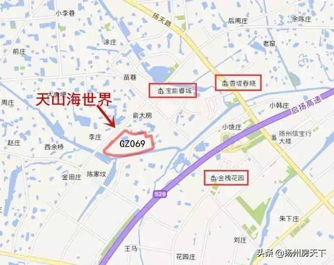扬州城建项目规划图,扬州开发区整体规划图