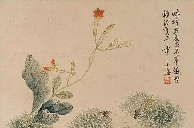 清代花鸟鱼虫画,清代国画名家花鸟鱼虫