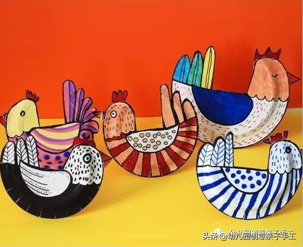 二十四节气纸盘手工制作春分,一次性纸盘手工制作大全视频