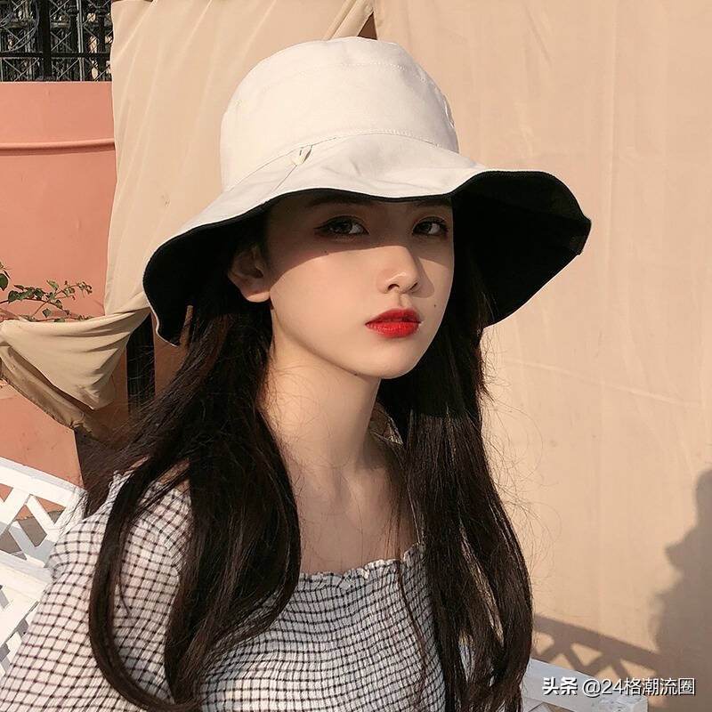 夏季防晒遮阳帽适合各种脸型,遮阳帽防晒必备好看又美观