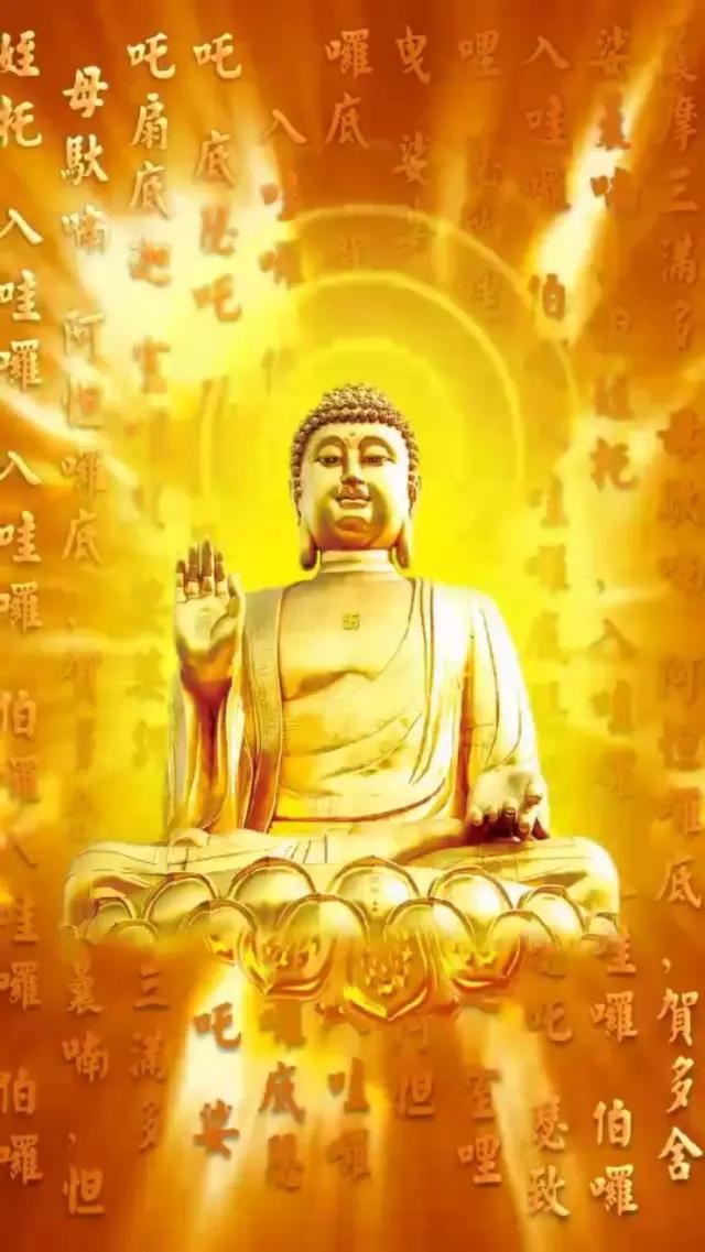 阿弥陀佛保佑您吉祥如意,阿弥陀佛本命守护佛