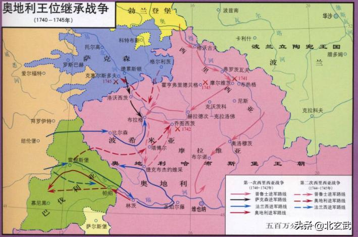 国际关系史5：奥地利女王坐月子，竟遭表哥大兵逼宫