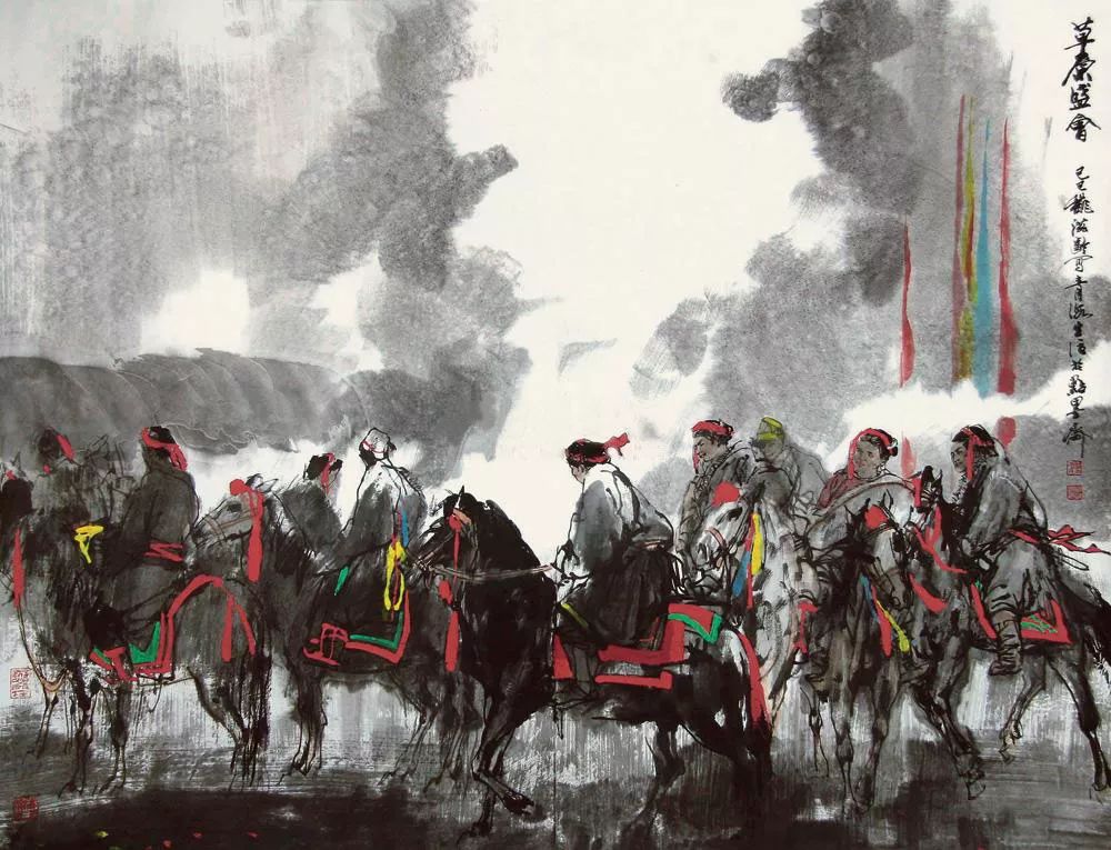 他从一个普通的美术编辑，到成就斐然的专业画家