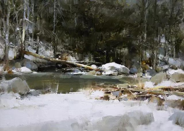 俄罗斯画家的油画艺术美到极致,中俄风景油画作品