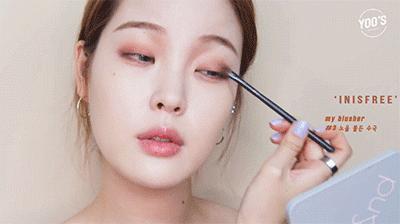 单眼皮肿眼泡眼尾上翘眼妆画法,单眼皮眼妆的画法初学者视频