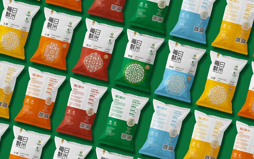 大米包装创意图案,国内大米包装设计现状