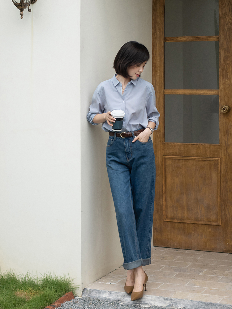 大衣长筒高跟鞋穿搭高级感,高跟鞋穿搭出街显得迷人又时尚