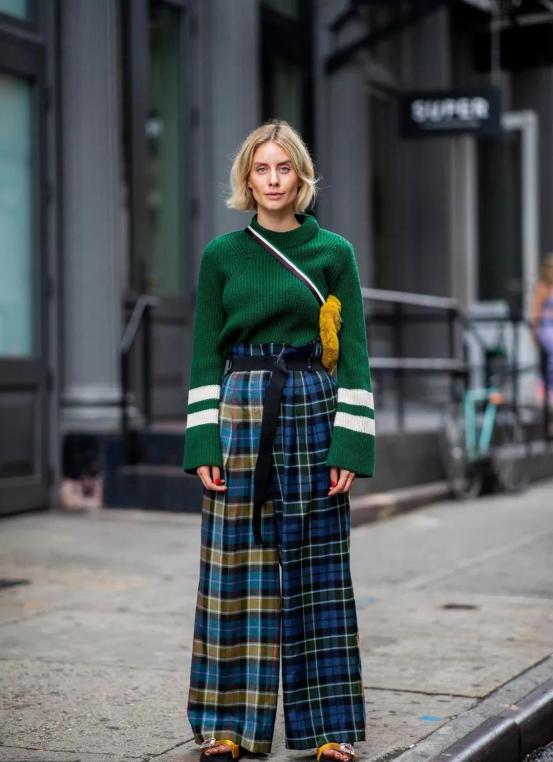 穿了这么多年裤子,一年四季都喜欢“阔腿裤”,立志穿出花来