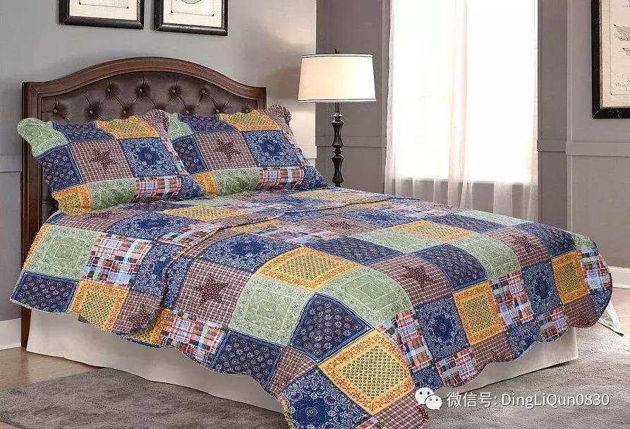 拼布三件套图片大全,拼布作品衣服