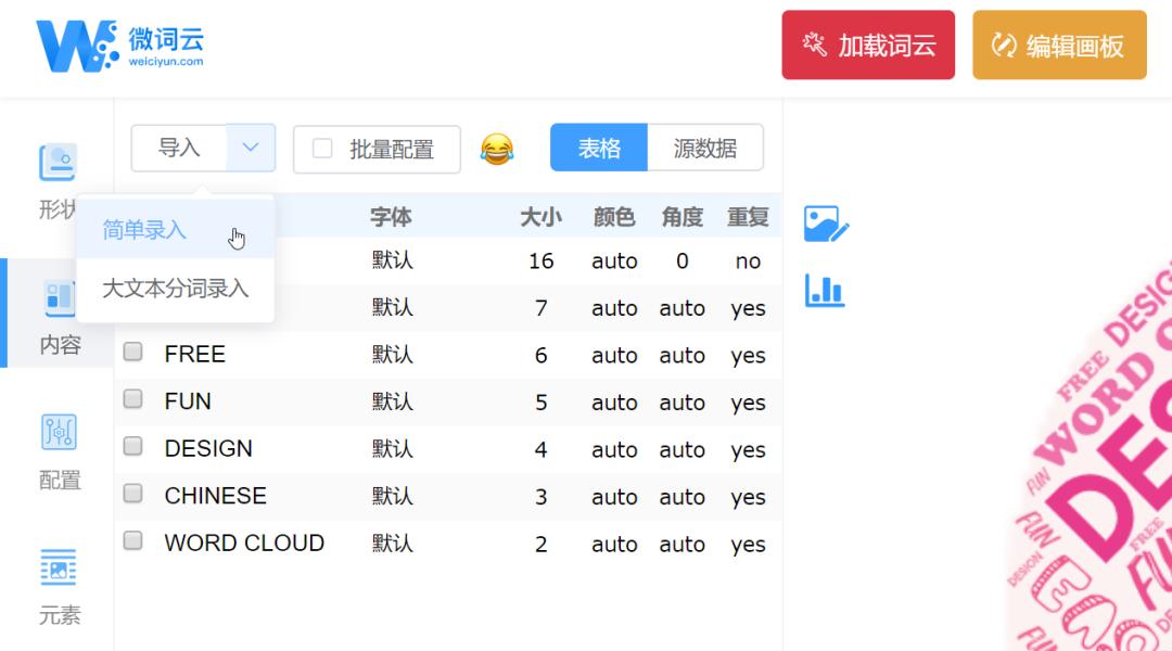 ppt文字云设计,ppt快速生成文字云的方法