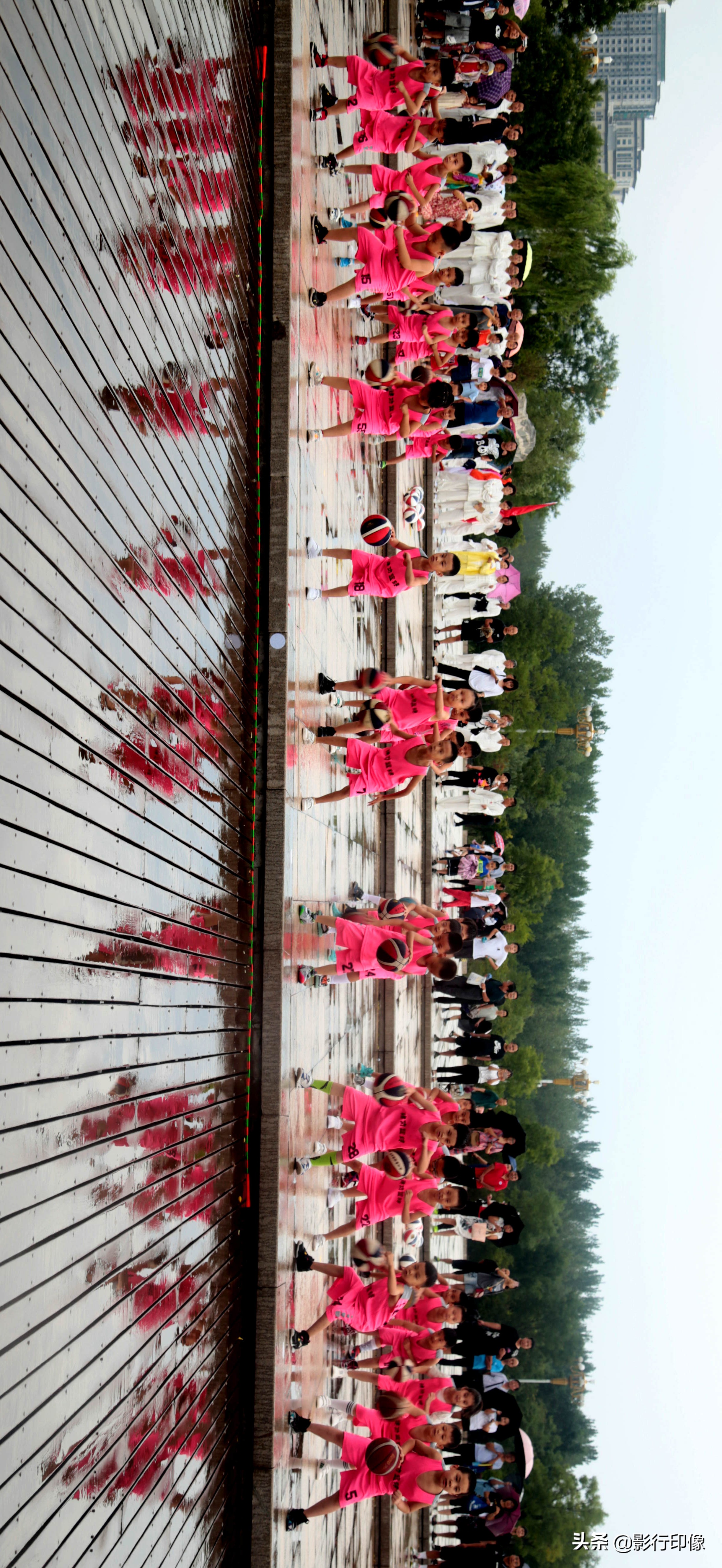 临汾市2020年全民健身启动仪式在在九州广场举行