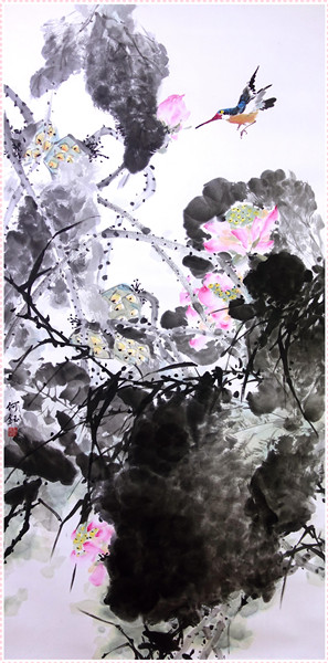 何钰花鸟画,花鸟画的赏析