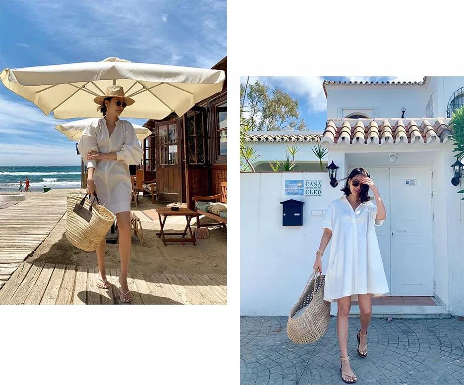 elborndoris穿搭博主,elborn素色穿搭