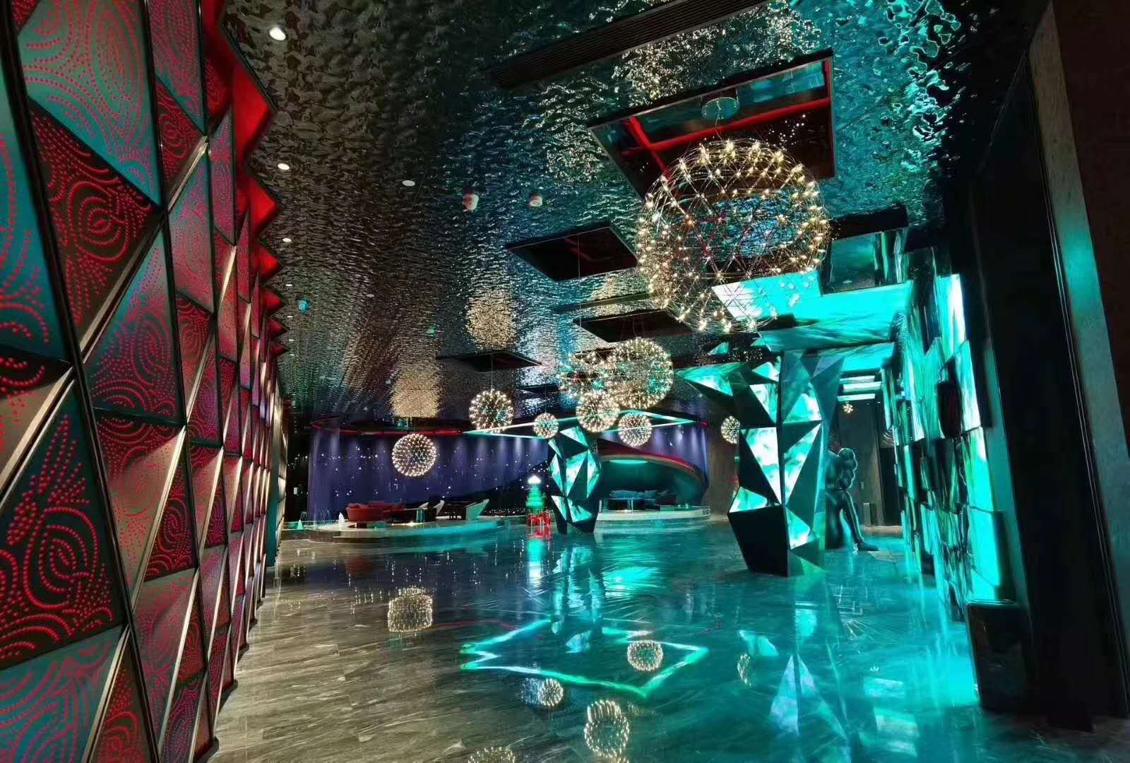 水波纹不锈钢波浪板造型,水波纹波浪板装饰墙