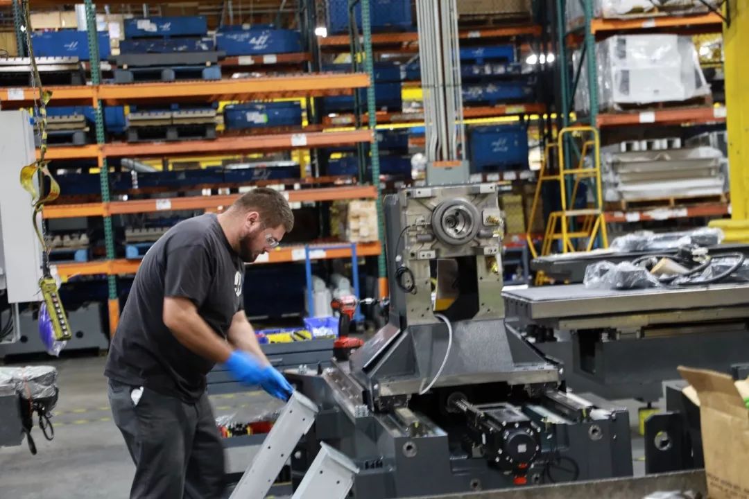 美国哈斯加工中心绝对坐标,美国哈斯工厂参观