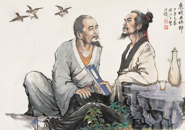 苏轼和佛印的故事告诉我们什么,苏东坡写了一首诗给佛印