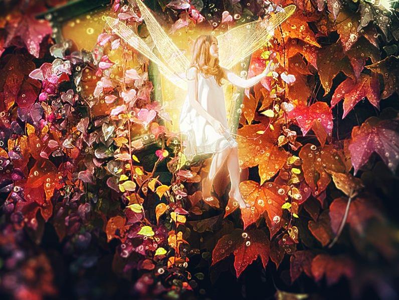 ps梦幻效果教程,ps合成童话主题及过程图