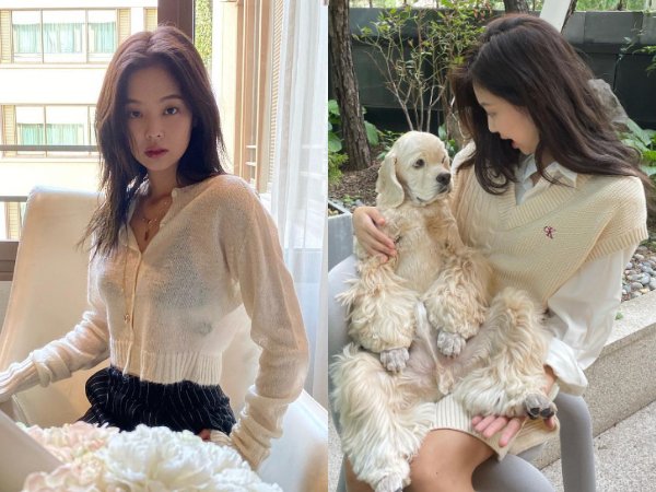 针织单品穿衣搭配图,杨幂jennie同款针织外套