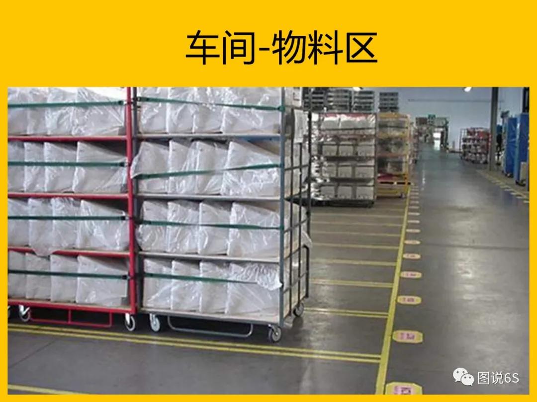 5s管理案例学习场景,标杆企业5s现场管理标准图