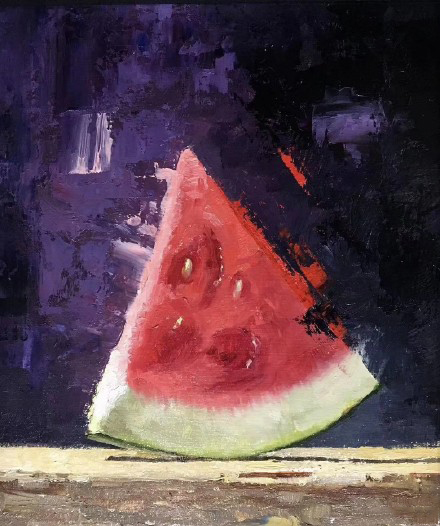 简单油画临摹素材,适合油画初学者临摹的油画