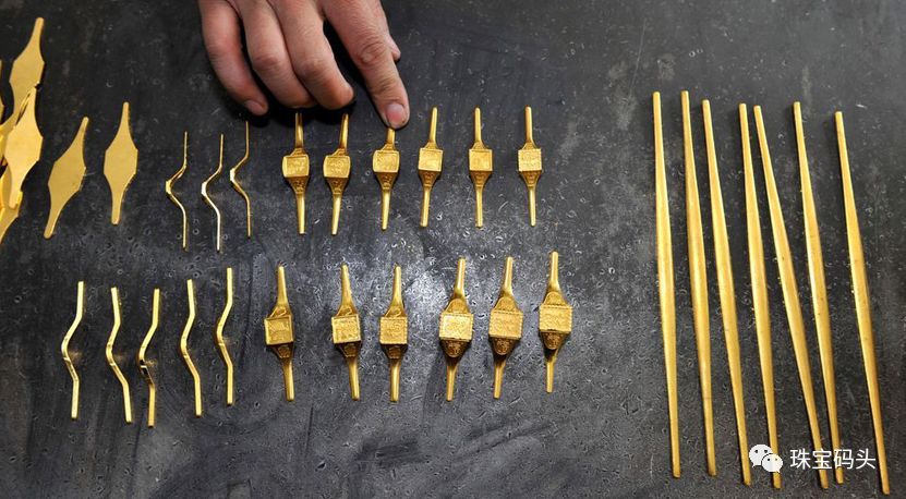 黄金首饰工厂全过程,黄金首饰加工详细教程