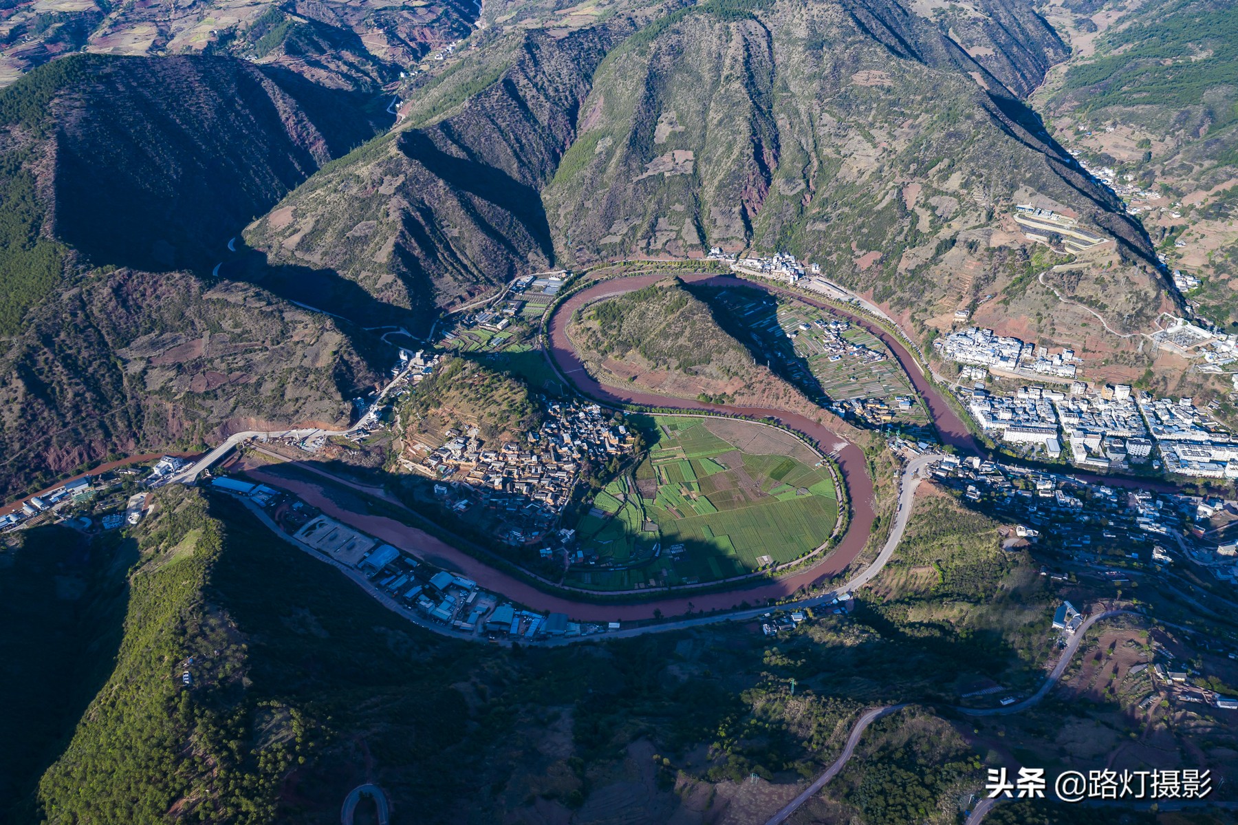 大理奇观图片,大理云龙太极图视频