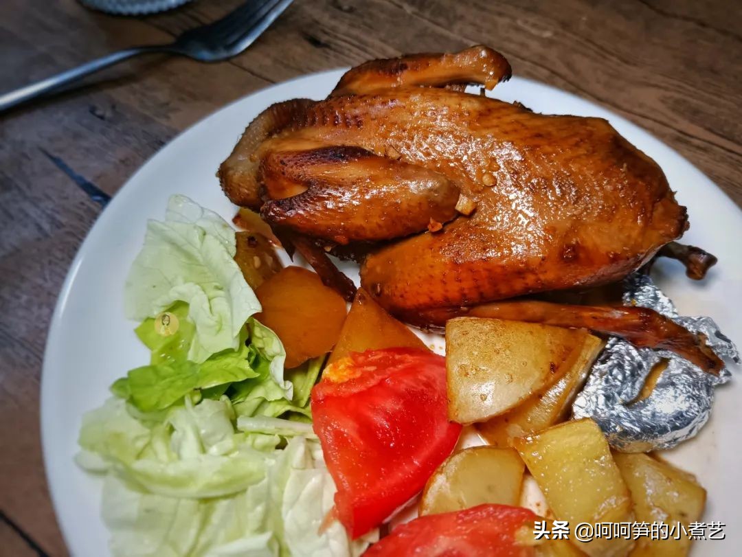 “一鸪顶九鸡”,烤箱蜂蜜鹧鸪,金黄焦脆,鲜嫩多汁,吃了还想吃