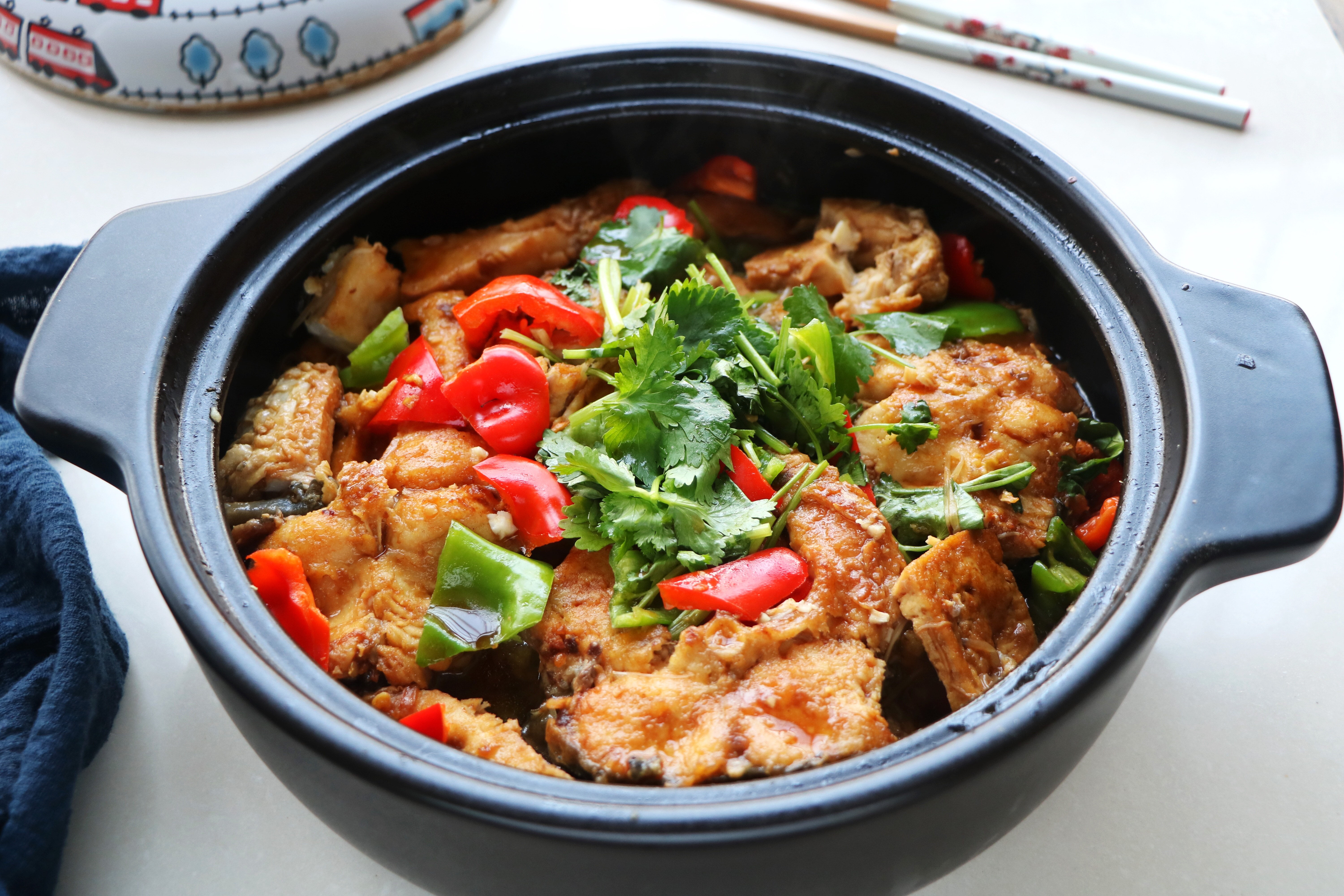 草鱼的家常焖法,我家草鱼从不红烧