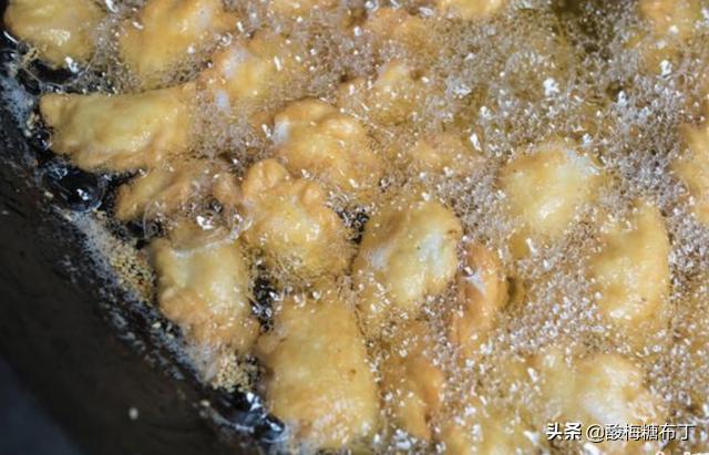 广州早茶经典点心蛋散,广东蛋散小吃