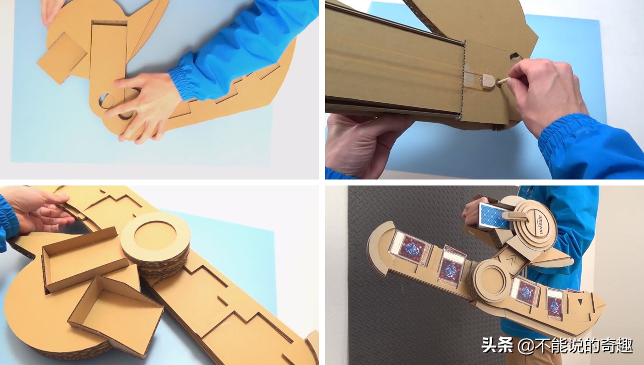 大隐隐于市！日本高玩用纸箱自制各种可变换形态道具，走红网络