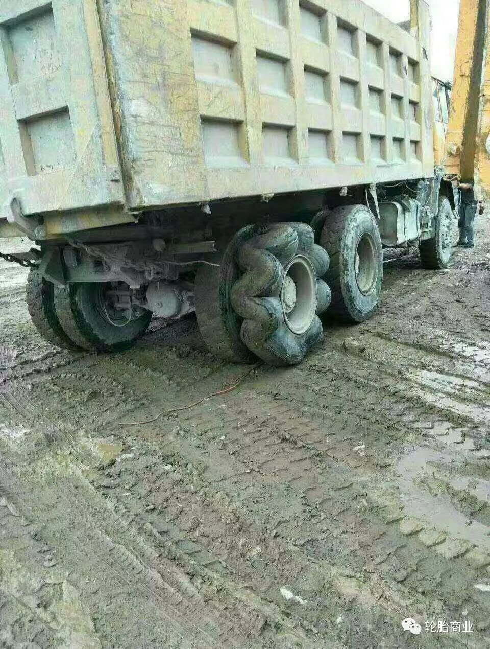 新轮胎胎壁扁了怎么装,鼓包轮胎怎么处理值钱