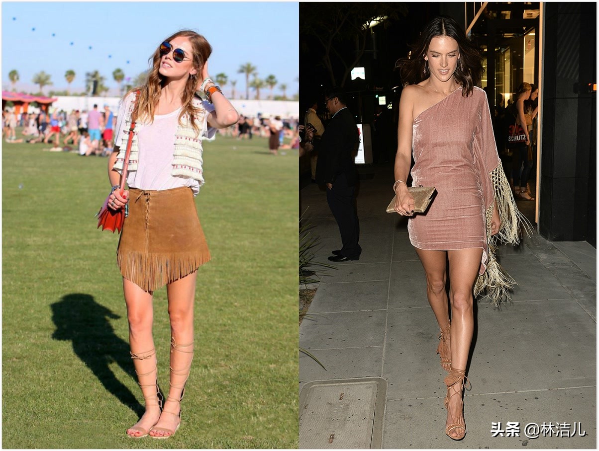 夏天能让你的腿看起来瞬间“长”5cm的秘密，全在这双裸色鞋上