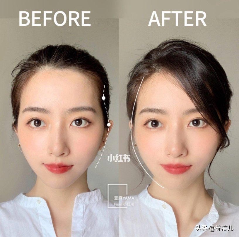 刘涛双层斜大刘海造型,刘涛的发型刘海怎么剪好看